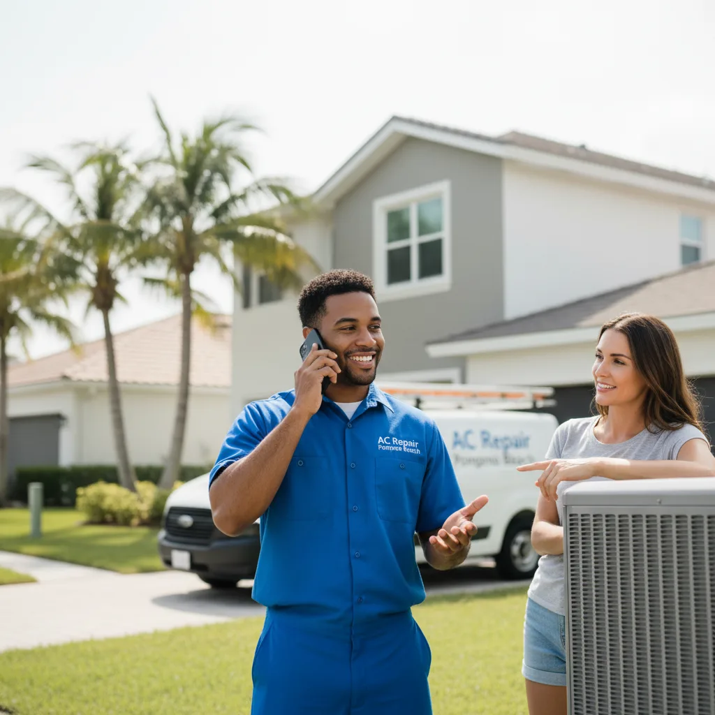 AC Repair Pompano Beach customer support in New Lenox